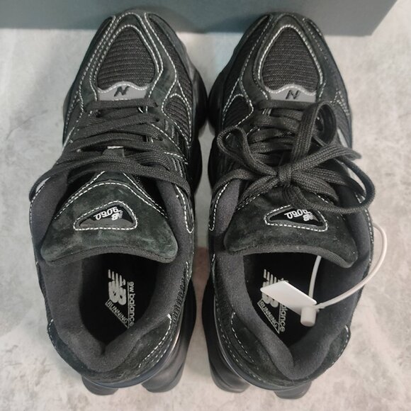 New Balance 9060 Triple Black - Picture 6 of 9